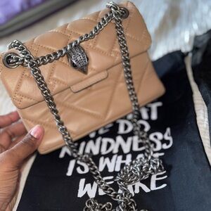 KURT KEIGER QUILTED SHOULDER BAG